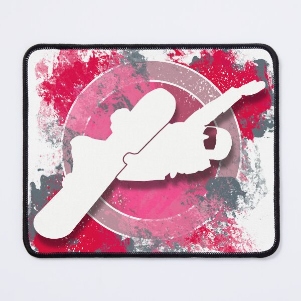 Item preview, Red Freestyle Snowboarder designed and sold by FatSlugDesigns.