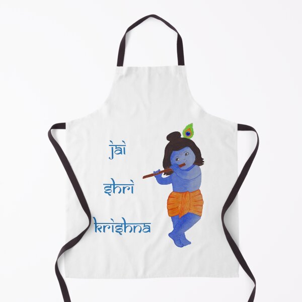 Item preview, Jai Shri Krishna design with Baby Krishna designed and sold by Amritanagle.