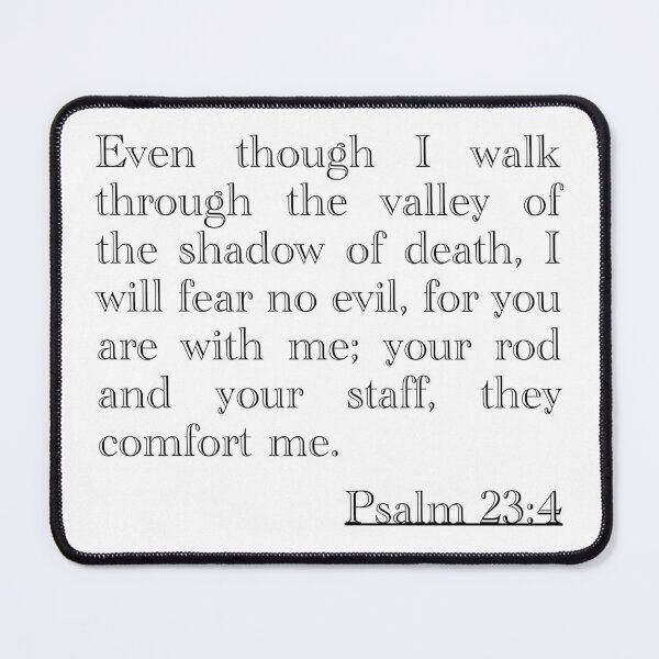Item preview, Psalm 23:4 designed and sold by IsraWiss.