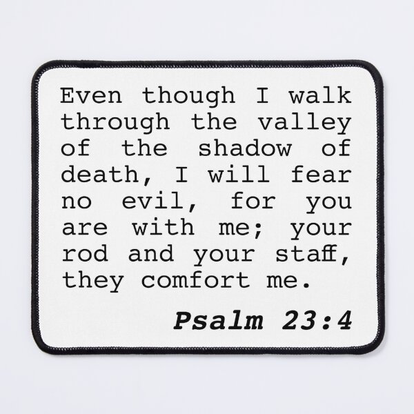 Item preview, Psalm 23:4 designed and sold by IsraWiss.