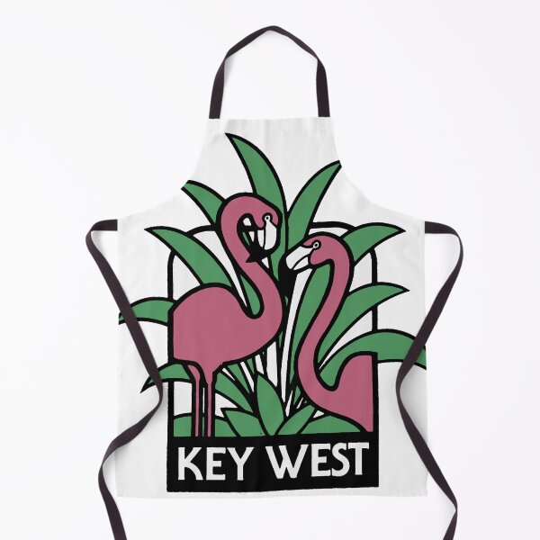 Aperçu de l'œuvre Flamants roses de Key West créée et vendue par Decal Mania.