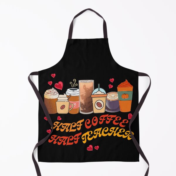 Item preview, Half Coffee Half Teacher designed and sold by ImaginedCo.