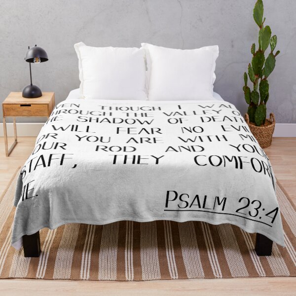 Item preview, Psalm 23:4 designed and sold by IsraWiss.