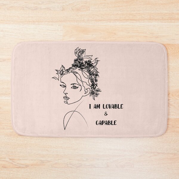 Item preview, I am lovable and capable designed and sold by ZA IR.