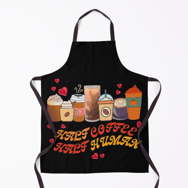 Item preview, Half Coffee Half Human designed and sold by ImaginedCo.