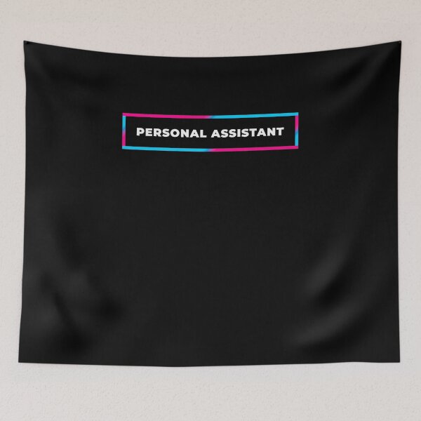 Item preview, Personal Assistant retro gradient frame designed and sold by SVPOD.