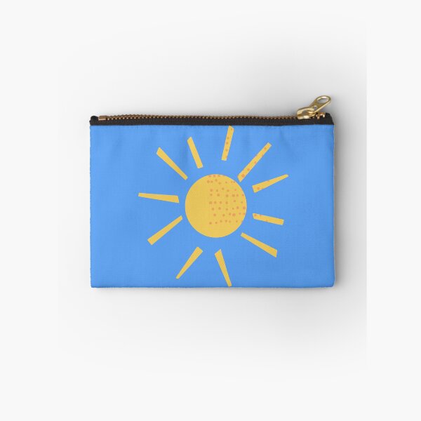 Item preview, Yellow sun with blue background designed and sold by CatsHappy.