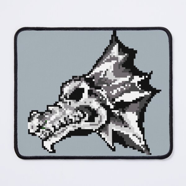 Item preview, Pixeled Dragon Head Skull designed and sold by markyartshop.