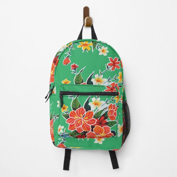 Item preview, Hibiscus flower mexican bouquet green oilcloth rosa mexicano tablecloth designed and sold by T-Mex.