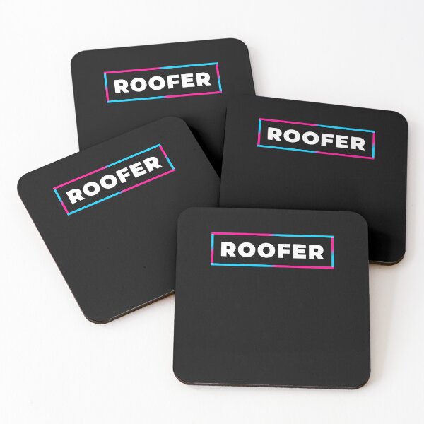 Item preview, Roofer retro gradient frame designed and sold by SVPOD.