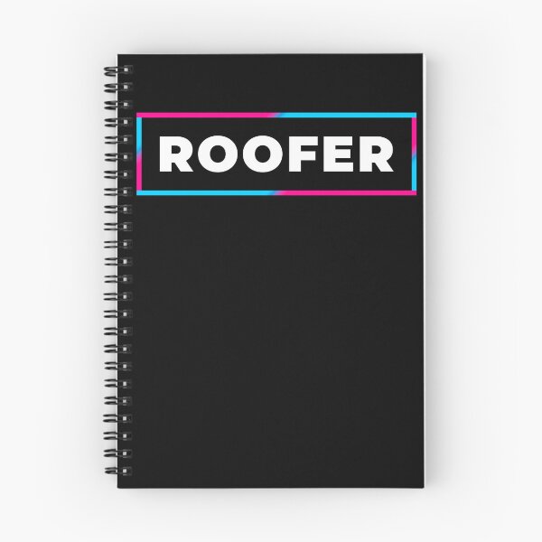 Item preview, Roofer retro gradient frame designed and sold by SVPOD.