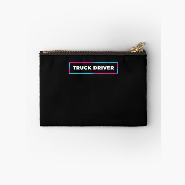 Item preview, Truck Driver retro gradient frame designed and sold by SVPOD.