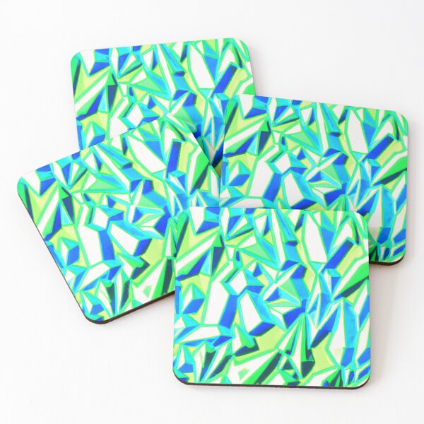 Item preview, Green-Blue Neon Crystals designed and sold by Noah Oliver.