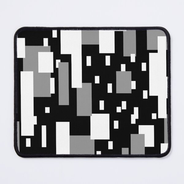 Item preview, Abstract Black and White Vertical Stripes Geometric Pattern With Grey designed and sold by meggydesigns.