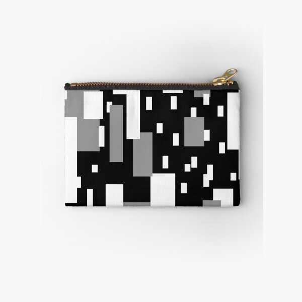 Item preview, Abstract Black and White Vertical Stripes Geometric Pattern With Grey designed and sold by meggydesigns.