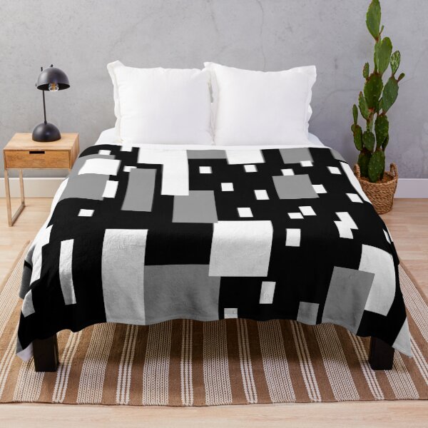 Artikelvorschau, Abstract Black and White Vertical Stripes Geometric Pattern With Grey entworfen und verkauft von meggydesigns.