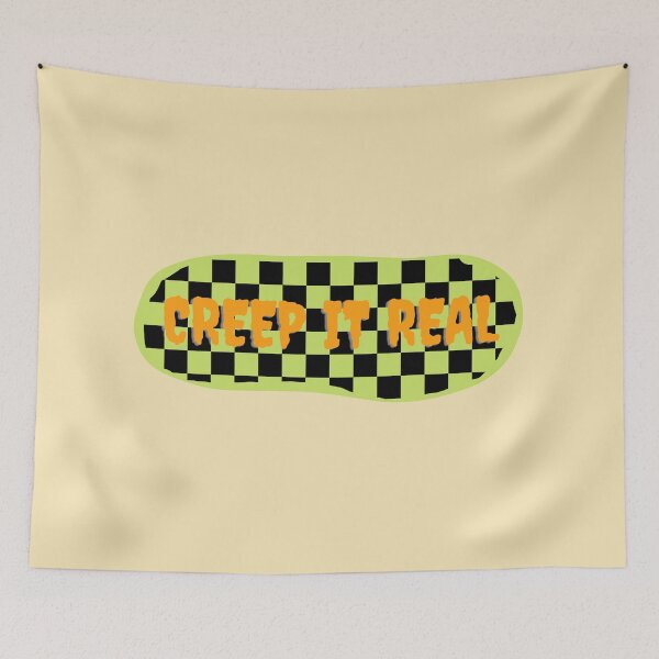 Item preview, Creep It Real Green Checkerboard designed and sold by ami.creations.