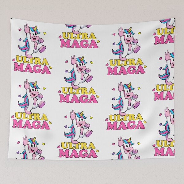 Item preview, ULTRA MAGA UNICORN ROCKIN' OUT designed and sold by w1ckerman.