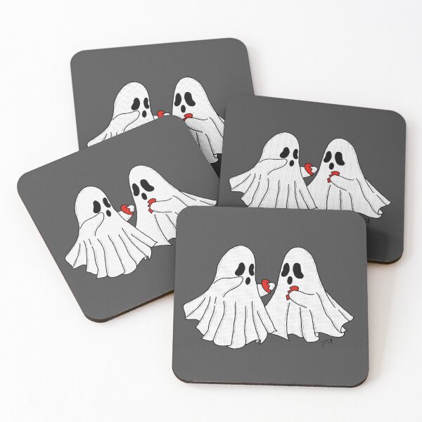 Item preview, Two Ghosts designed and sold by FoxTrotMadlyArt.