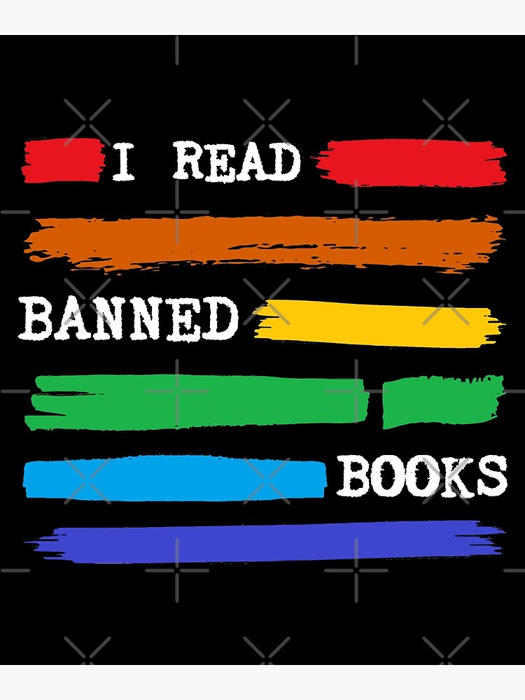 Póster «Leí Libros Prohibidos Arco Iris, Semana De Libros Prohibidos ...