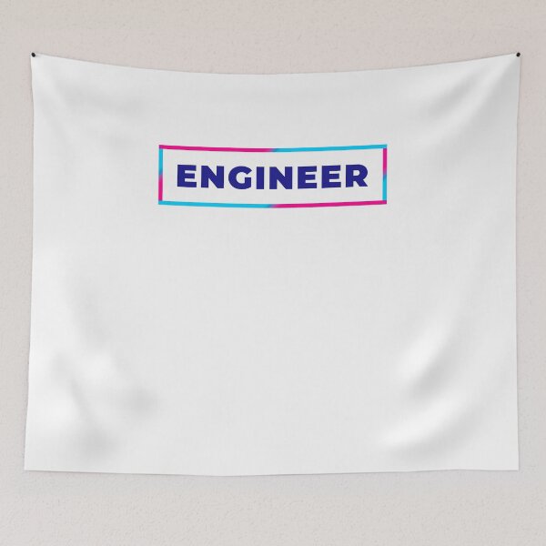 Item preview, Engineer retro colorful frame designed and sold by SVPOD.
