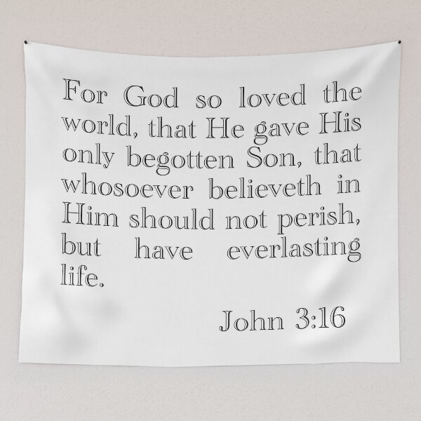 Item preview, John 3:16 designed and sold by IsraWiss.