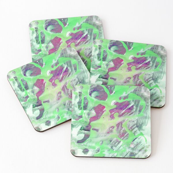 Item preview, Ghostly Greens and Blacks designed and sold by Mircea Boboc.