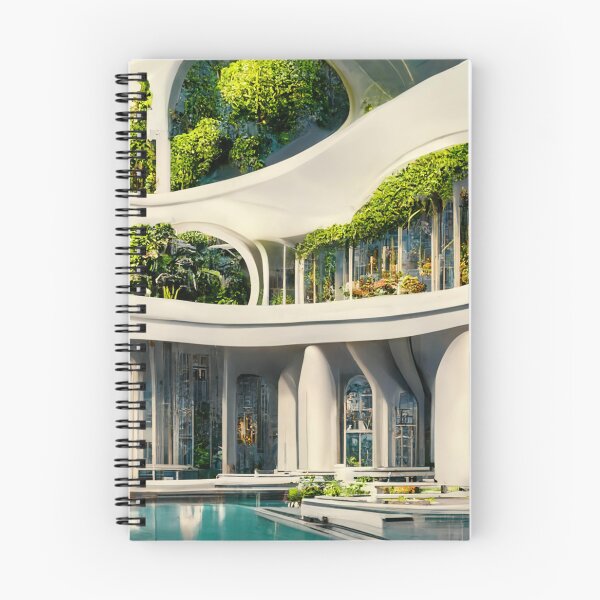 Item preview, Futuristic White House designed and sold by aiartdirection.