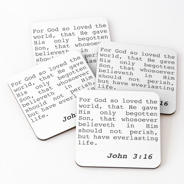 Item preview, John 3:16 designed and sold by IsraWiss.