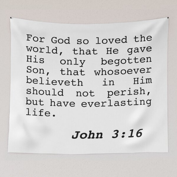 Item preview, John 3:16 designed and sold by IsraWiss.