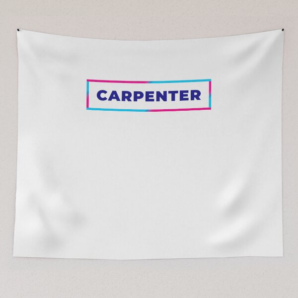 Item preview, Carpenter retro colorful frame designed and sold by SVPOD.