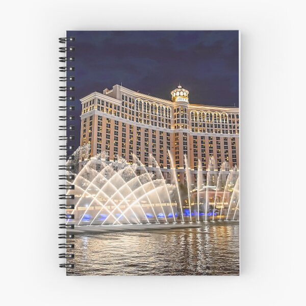 Item preview, USA. Nevada. Las Vegas. Bellagio Fountains Show. Night. designed and sold by vadim19.