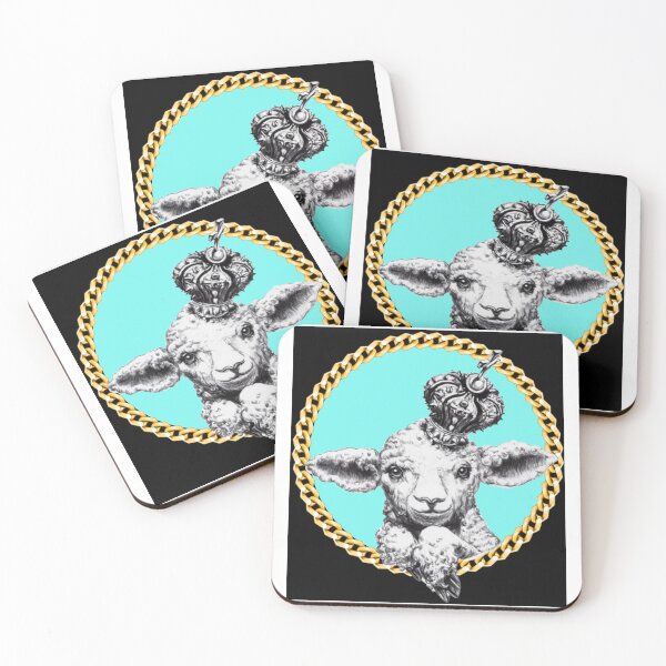 Item preview, Lamb with Crown & Cross designed and sold by Leslivicious.