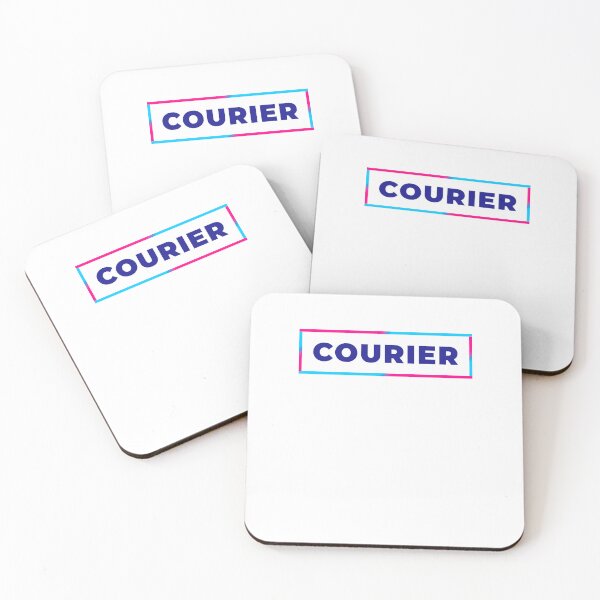 Item preview, Courier retro colorful frame designed and sold by SVPOD.