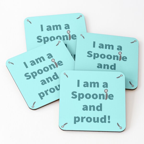Item preview, I am a Spoonie and proud! designed and sold by DiddyH.