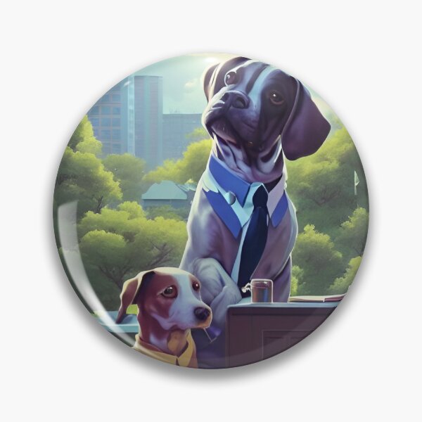 Item preview, Office Dogs Meeting designed and sold by DreamWonderGift.