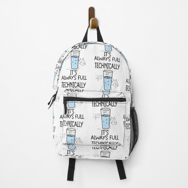 Item preview, Technically, it's always full, Humor Science,Biology,Chemistry,Scientist,Galaxy,Physics designed and sold by CHOOSEYOURS SHOP.