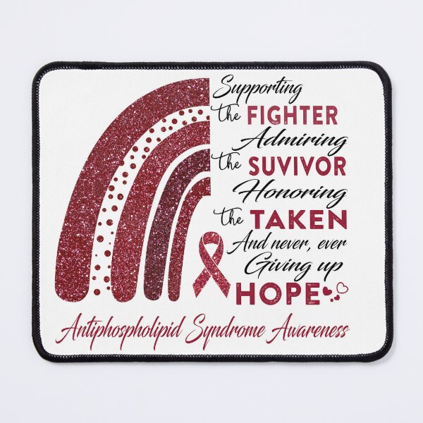Item preview, Antiphospholipid Syndrome Warrior Supporting Fighter Antiphospholipid Syndrome Awareness designed and sold by Gillosina.