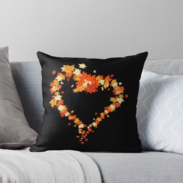 Item preview, Corazón de hojas de otoño designed and sold by VirtualFaries.