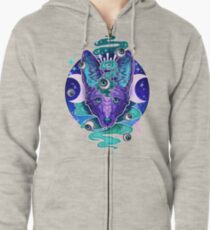 Jackal Eyes Zipped Hoodie