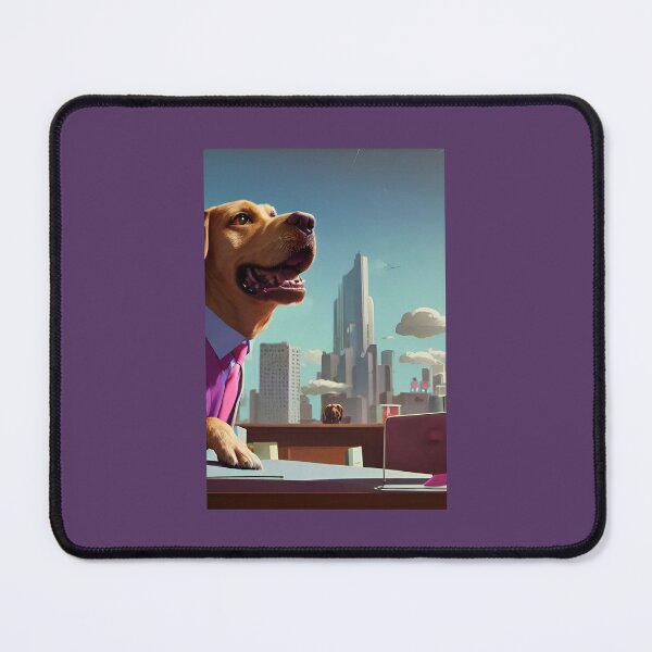 Item preview, Office Dog Day Dreaming designed and sold by DreamWonderGift.
