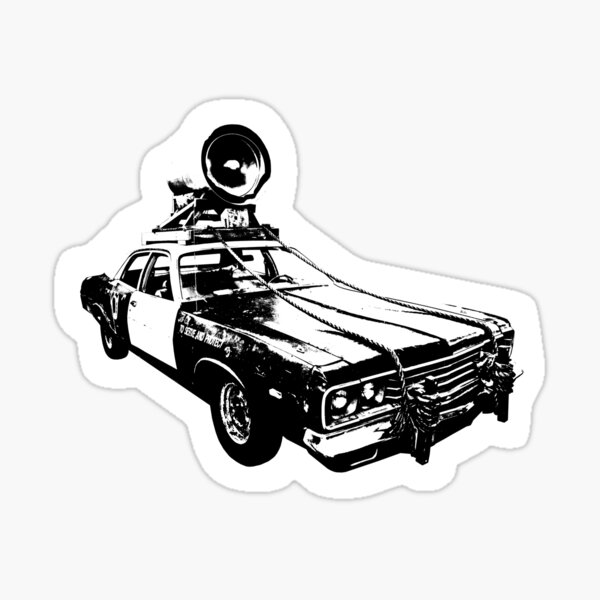 The Bluesmobile Sticker