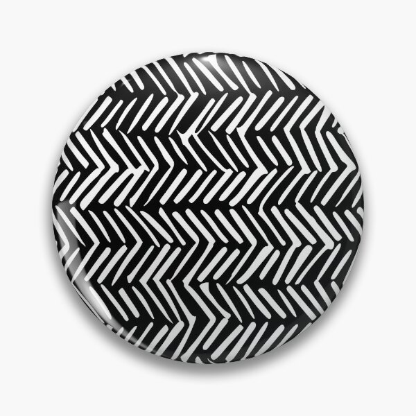 Artikelvorschau, Boho Herringbone Black and White Vertical Striped entworfen und verkauft von meggydesigns.