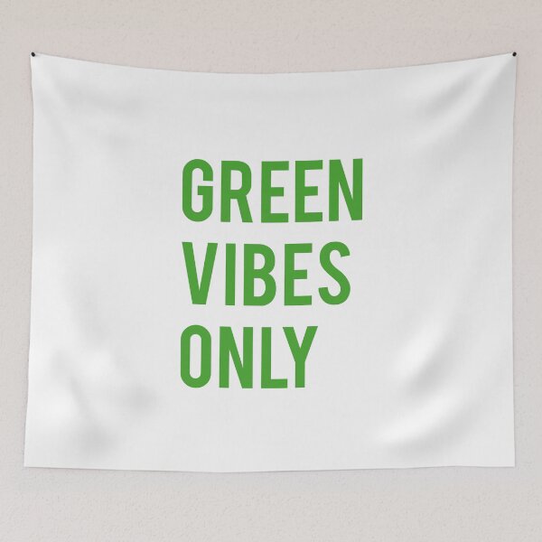 Item preview, Green vibes only designed and sold by beakraus.
