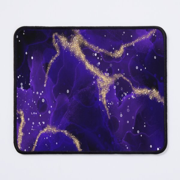 Item preview, Vibrant Purple Alcohol ink With Gold Glitter designed and sold by Uday24.