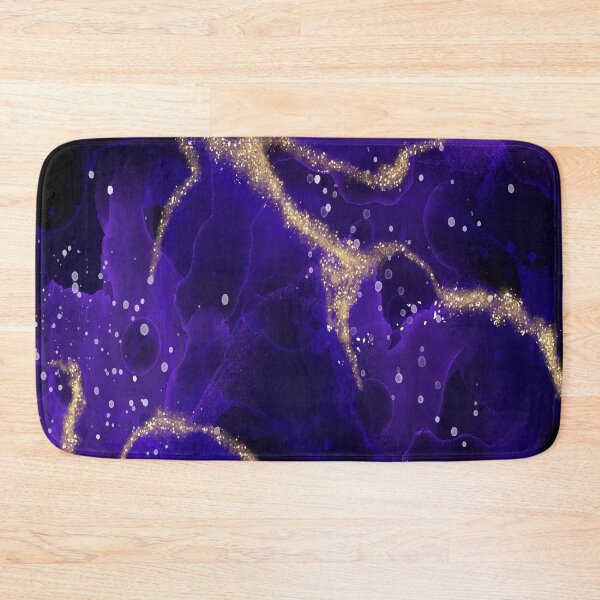 Item preview, Vibrant Purple Alcohol ink With Gold Glitter designed and sold by Uday24.