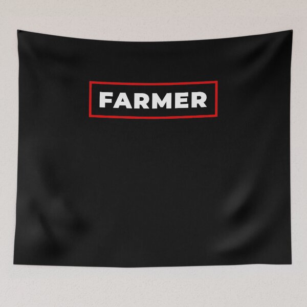 Item preview, Farmer red frame designed and sold by SVPOD.