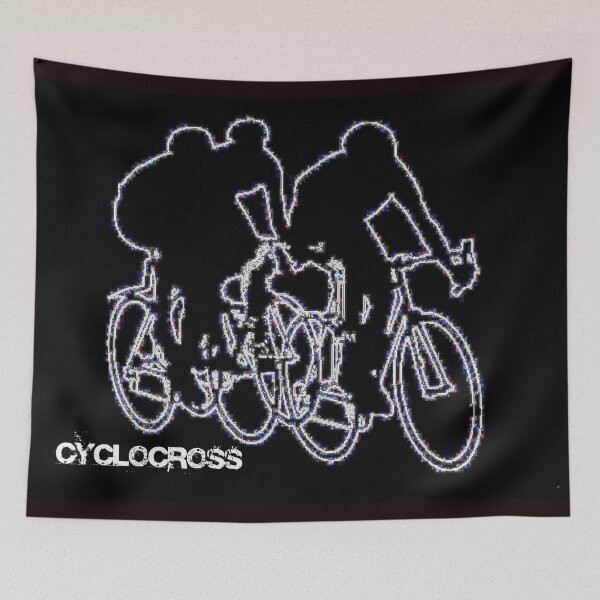 Artikelvorschau, FAHRRAD: Abstrakt Cyclocross Racing Print entworfen und verkauft von posterbobs.