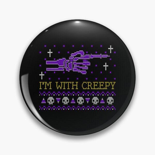 Item preview, Hello it's Halloween I'm with Creepy designed and sold by UnstoppableShpy.