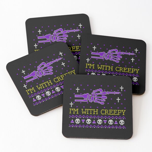 Item preview, Hello it's Halloween I'm with Creepy designed and sold by UnstoppableShpy.